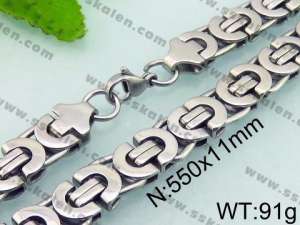 Stainless Steel Necklace - KN21487-H