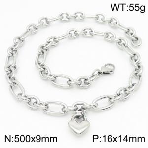 Stainless Steel Necklace - KN217609-Z