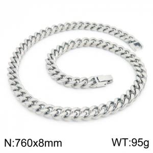 Stainless Steel Necklace - KN225273-Z
