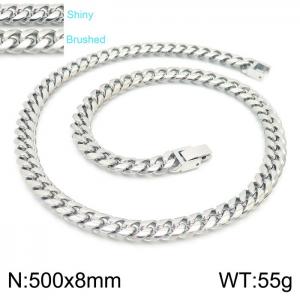 Stainless Steel Necklace - KN225332-Z