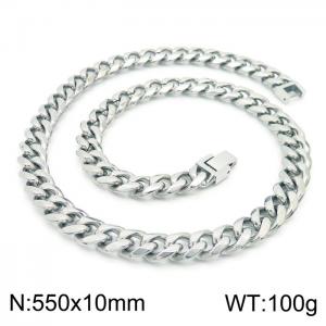 Stainless Steel Necklace - KN225396-Z