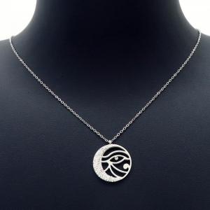 Stainless Steel Stone Necklace - KN226175-DX