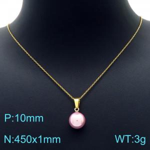 Shell Pearl Necklaces - KN226474-Z
