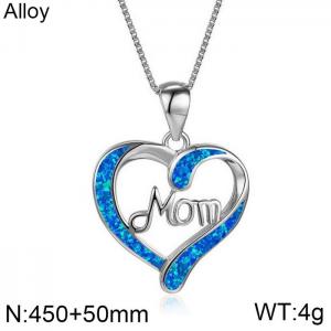 Alloy & Iron Necklaces - KN226484-WGJY