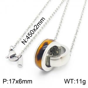 Stainless Steel Necklace - KN227134-K