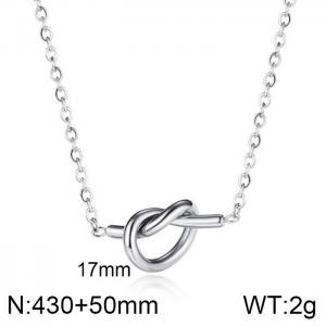 Stainless Steel Necklace - KN227385-WGTY