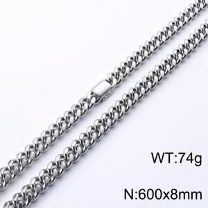Stainless Steel Necklace - KN227467-KFC