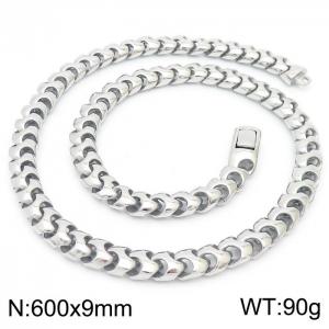 Stainless Steel Necklace - KN229732-KJX