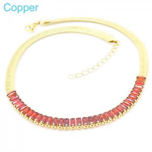 Copper Necklace - KN230303-TJG