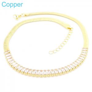 Copper Necklace - KN230306-TJG