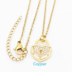 Copper Necklace - KN231249-JT