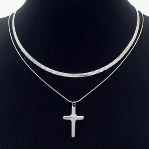 Stainless Steel Necklace - KN233153-HR