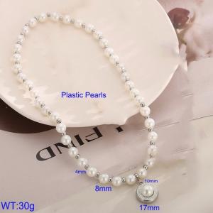 Plastic Necklace - KN233272-Z
