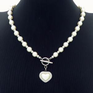 Shell Pearl Necklaces - KN236416-SP