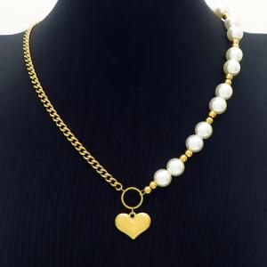 Shell Pearl Necklaces - KN236418-SP