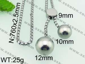 Stainless Steel Necklace - KN24013-Z