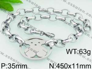 Stainless Steel Necklace - KN24633-Z