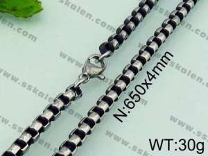 Stainless Steel Necklace - KN26956-TJY