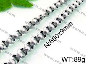 Stainless Steel Necklace - KN28116-Z