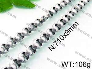 Stainless Steel Necklace - KN28118-Z