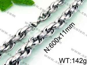 Stainless Steel Necklace - KN28122-Z