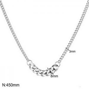Stainless Steel Necklace - KN282253-Z