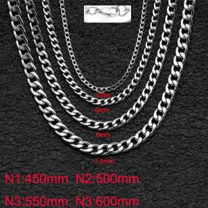 Stainless Steel Necklace - KN282628-Z