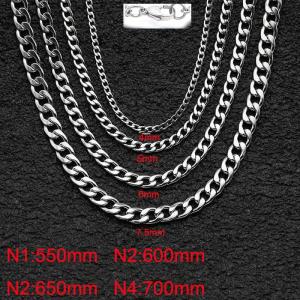 Stainless Steel Necklace - KN282630-Z