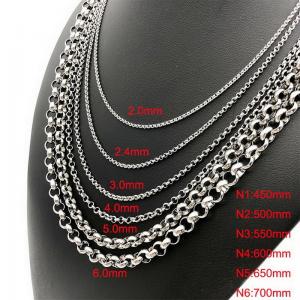 Stainless Steel Necklace - KN282635-Z