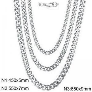 Stainless Steel Necklace - KN282636-Z