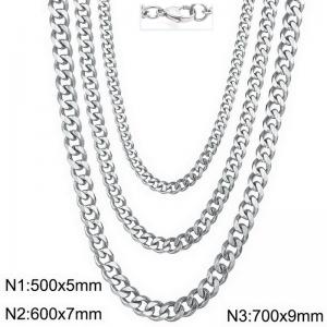 Stainless Steel Necklace - KN282637-Z