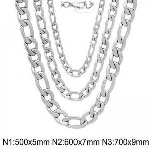 Stainless Steel Necklace - KN282651-Z