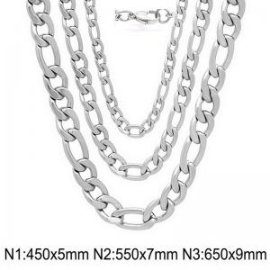 Stainless Steel Necklace - KN282653-Z