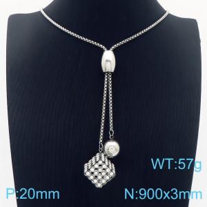 Stainless Steel Necklace - KN283236-CX