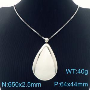 Stainless Steel Necklace - KN283364-CX