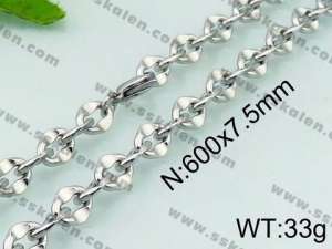 Stainless Steel Necklace - KN28360-Z