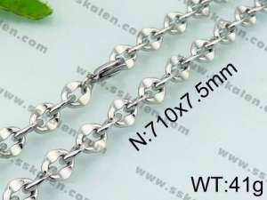 Stainless Steel Necklace - KN28361-Z