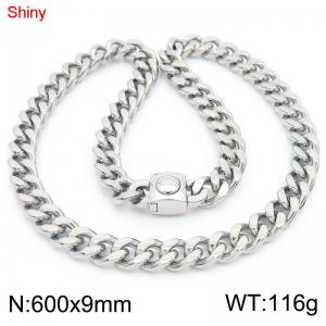 Stainless Steel Necklace - KN283661-Z