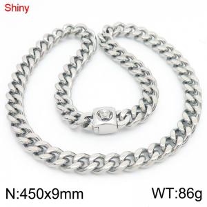 Stainless Steel Necklace - KN283679-Z