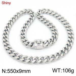 Stainless Steel Necklace - KN283681-Z