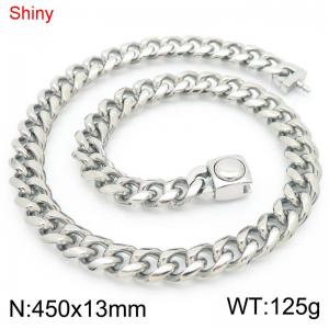 Stainless Steel Necklace - KN283714-Z