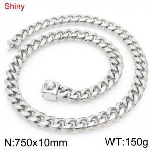 Stainless Steel Necklace - KN283741-Z
