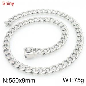 Stainless Steel Necklace - KN283786-Z