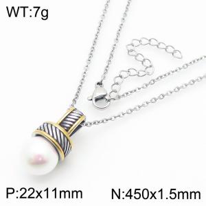 Off-price Necklace - KN284931-KC