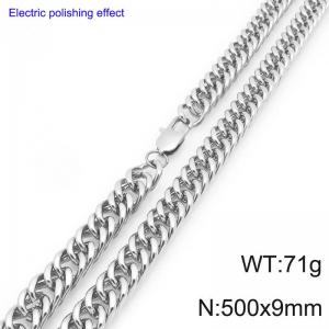 Stainless Steel Necklace - KN297382-Z