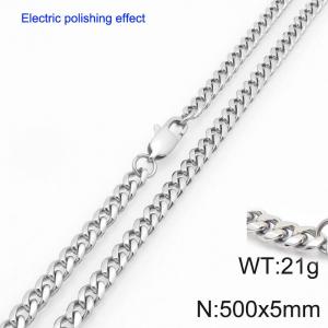 Stainless Steel Necklace - KN297394-Z
