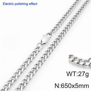 Stainless Steel Necklace - KN297397-Z