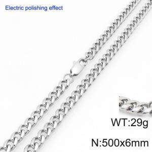 Stainless Steel Necklace - KN297406-Z