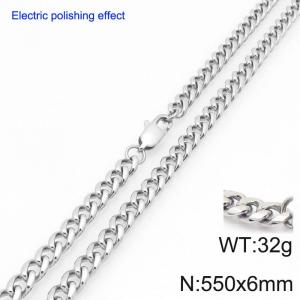 Stainless Steel Necklace - KN297407-Z