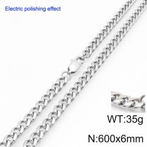 Stainless Steel Necklace - KN297408-Z